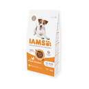 IAMS Dry Adult Dog Food Fresh Chicken (Small/Medium Breed) 2kg on white background