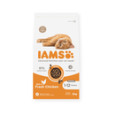 IAMS Dry Kitten Cat Food Chicken on white background