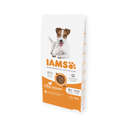 IAMS Dry Senior Dog Food Fresh Chicken (Small/Medium Breed) 12kg on white background