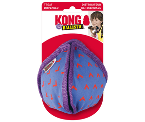 The KONG Ballistic Hide 'n Treat in packaging