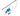 White background with a blue bird with purple features cat teaser on a stick with a purple feather tail. 