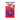 White background with a purple KONG Active Treat Ball for cats attached to a cardboard tag, pictured on the tag is a girl holding a kitten.