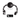 White background a black KONG Extreme Dog Ball with rope, with measurement below showing ball is 7.6cm. 