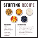 KONG stuffing recipe guide