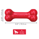 Red dog bone size L