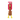 White background with a KONG Shakers Cuckoo Chicken dog toy, with a long brown neck and body, yellow beak and legs with stitched features attached to a cardboard backing.