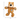 White background with a KONG dark brown plush teddy bear dog toy with blue patchwork patches. Measurements are pictured underneath and to the left, indicating height of 10" and width of 8.5"