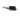 White background with a grey plastic brush with green padded handle and boar hair bristles pictured. 