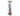 White background with a black BUSTER Fine Comb with metal teeth and pink grips on the handle attached to a cardboard backing. 