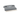 White background with a black flea comb laid flat with a focus on the metal teeth, with white text on the comb 'BUSTER'. 