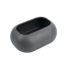 White background with a dark grey BUSTER IncrediBowl, 'BUSTER' is imprinted on the side of the bowl. 