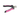 White background with a small black BUSTER Nail Clipper with pink grips shown partially open. 