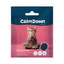 CalmDown by KRUUSE product packaging with a cat on a pink background