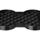 LickiMat SloDog Slow Feeder Plate black close up on white background