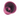 White background with a purple LickiMat Yoggie Pot feeder with a bobbly internal surface and a star shape at the bottom. 