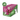A retail display box of Lily's Kitchen Proper Treats for Dogs, featuring eight purple and green individually wrapped bags of training treats with an 'x8' green badge overlay, on a white background.