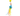 Close up of pastel coloured stars with feathers attached to a fishing rod style cat teaser.