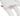 White bear shaped dog toy with long arms and legs, close up detail of opened pouch with Velcro on a white background 