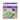 The retail packaging box for a MultiPuzzle dog toy by Nina Ottosson. The box features a purple and white design with a photo of a black and white dog interacting with the green and teal puzzle toy on a wooden floor.