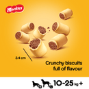 Pedigree Markies Adult Dog Treat Biscuits measurements