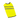 White background showing the top view of a high vis dog jacket with reflective strips and black trim. 