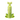 White background with a back view of a green bottle of Pet Head Mucky Pup shampoo for Puppies. 