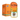 Pet Munchies Natural Dog Treats sushi training treats, showing a large orange box, a single sealed pouch, and an orange promotional circle badge that reads '8x 150g bags per box' on a white background.