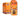 Pet Munchies venison strip dog treats packaging, showing an orange box labelled 'Pet Munchies 100% Natural' and a single orange bag of treats in front, with a circular callout reading '8x 75g bags per box' on a white background.