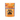 A stand-up pouch of Pet Munchies Venison Strips dog treats on a plain white background. The packaging is bright orange with a large paw-shaped window showing the venison strips inside.