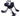 Black and white cow dog toy with twisted rope for legs and a micro fibre black body on a white background. 