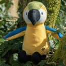 Petface Percy Parrot Plush Dog Toy