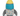 Back view of plush rocket dog toy with yellow top, blue middle, grey wings and bottom with multicoloured stars. Sat on a white background.
