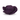 White background with a front view of a plush toy red cabbage with stitched eyes and smile. 