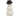 White background with a back view of a white latex snowman dog toy pictured, the snowman is wearing a top hat. 