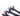 White background with a close up of three black doubled headed toothbrushes for dogs pictured. 