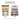 A comparison graphic showing two Pooch & Mutt dog treat pouches side by side under the heading 'New Packaging Update.' The left pouch is labeled 'Old Design' and is tan/gold with black and white graphics.