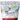 White background with a close up of a packet of ProDen PlaqueOff Dental Care Bones - Turkey flavour for Medium and Large Dogs. Pictured on the packet is a Labrador dog.