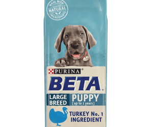 Purina Beta Large Breed Dry Puppy Food Turkey