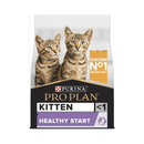 Purina Pro Plan Healthy Start Kitten Food front on white background