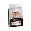 Purina Pro Plan Light Adult Dry Turkey Cat Food on white background