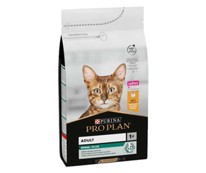 Purina Pro Plan Adult Urinary Dry Cat Food on white background