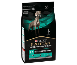 Purina Pro Plan Veterinary Diets EN Gastrointestinal Dry Dog Food on white background