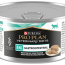 Purina Pro Plan Veterinary Diets EN Gastrointestinal Wet Cat Mousse close up on white background