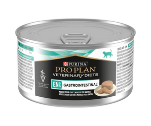 Purina Pro Plan Veterinary Diets EN Gastrointestinal Wet Cat Mousse on white background