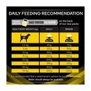 Pro Plan Neurocare Dry Dog Feeding Guide. 