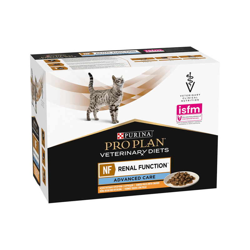 Purina Pro Plan Veterinary Diets NF Renal Function Wet Cat Food (Chicken) on white background