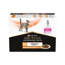 Purina Pro Plan Veterinary Diets OM Obesity Wet Cat Food (Chicken) front on white background