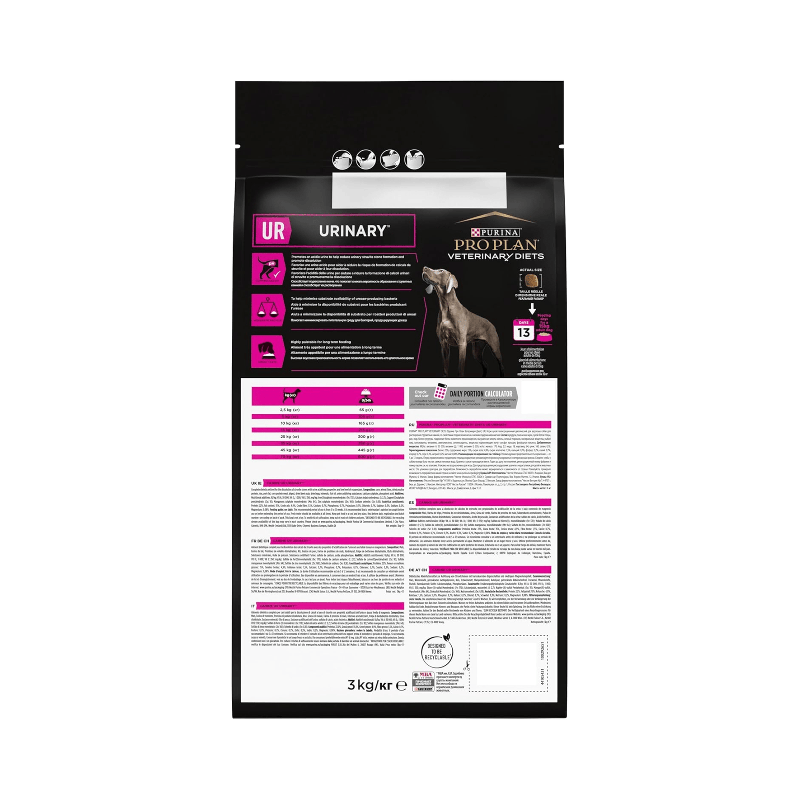 U R My Dog Purina Pro Plan Veterinary Diets UR Urinary Dry Dog Food