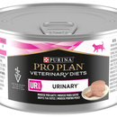 Purina Pro Plan Veterinary Diets UR Urinary Wet Cat Mousse close up on a white background