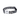A Red Dingo Black Reflective Dog Collar on a white background